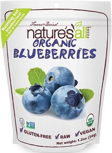 organic freeze dried blueberries