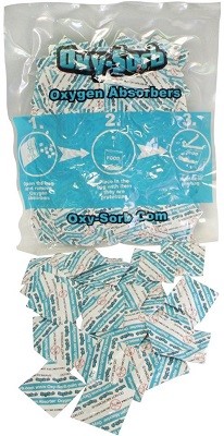 oxygen absorbing packets