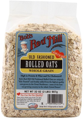 whole grain rolled oats